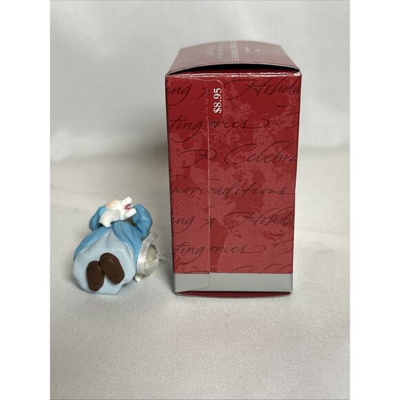 Vintage Hallmark Christmas Ornament Guardian Angel Friend 25th anniversary 1998 - Picture 3 of 5